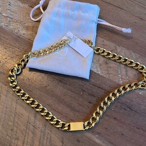 Uncommon James chunky necklace with plate